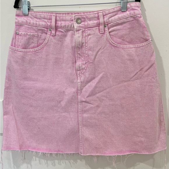 H&M light pink denim skirt - Picture 4 of 6